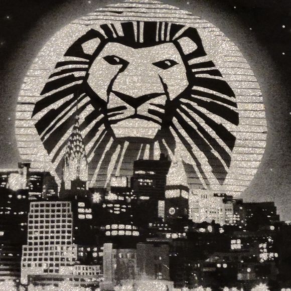 The Lion King New York Broadway Musical T Shirt. Size Large - Picture 6 of 8
